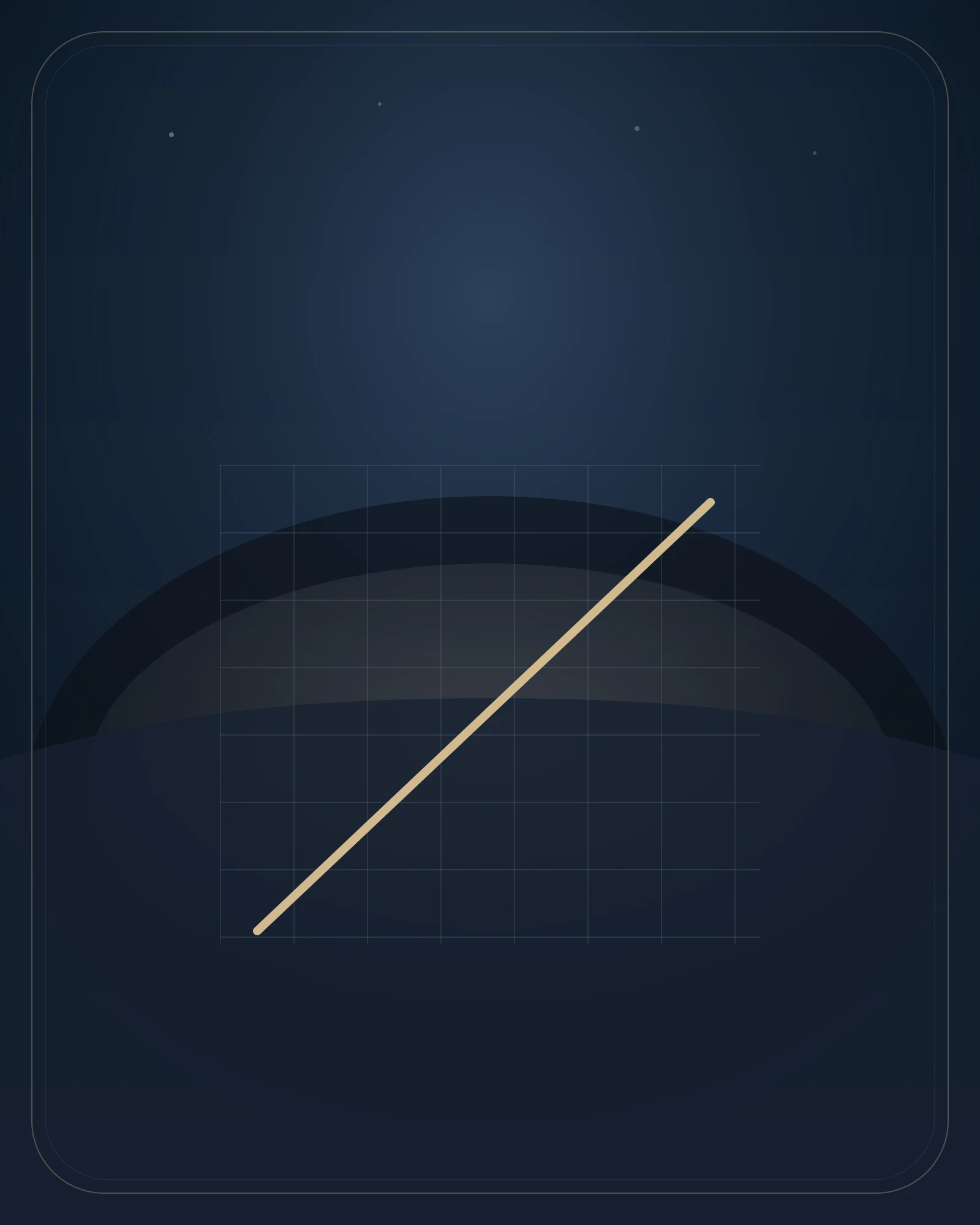 A dark machine grid is cut by one luminous line, turning refusal into a precise moral incision inside an over-ordered world.