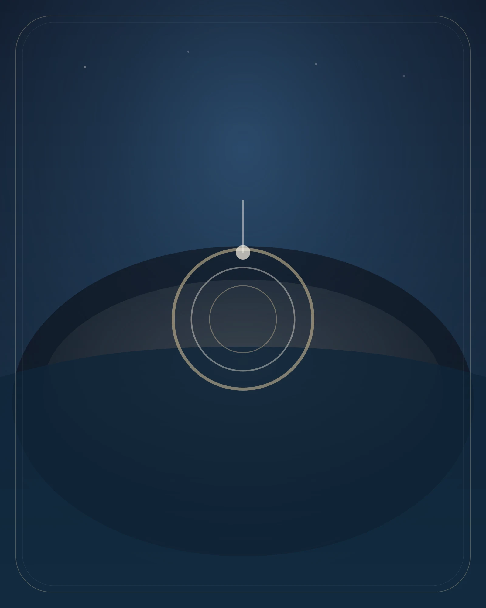 A slowly wound spring and long-burning pilot light render time as a usable instrument inside a refined mechanism.