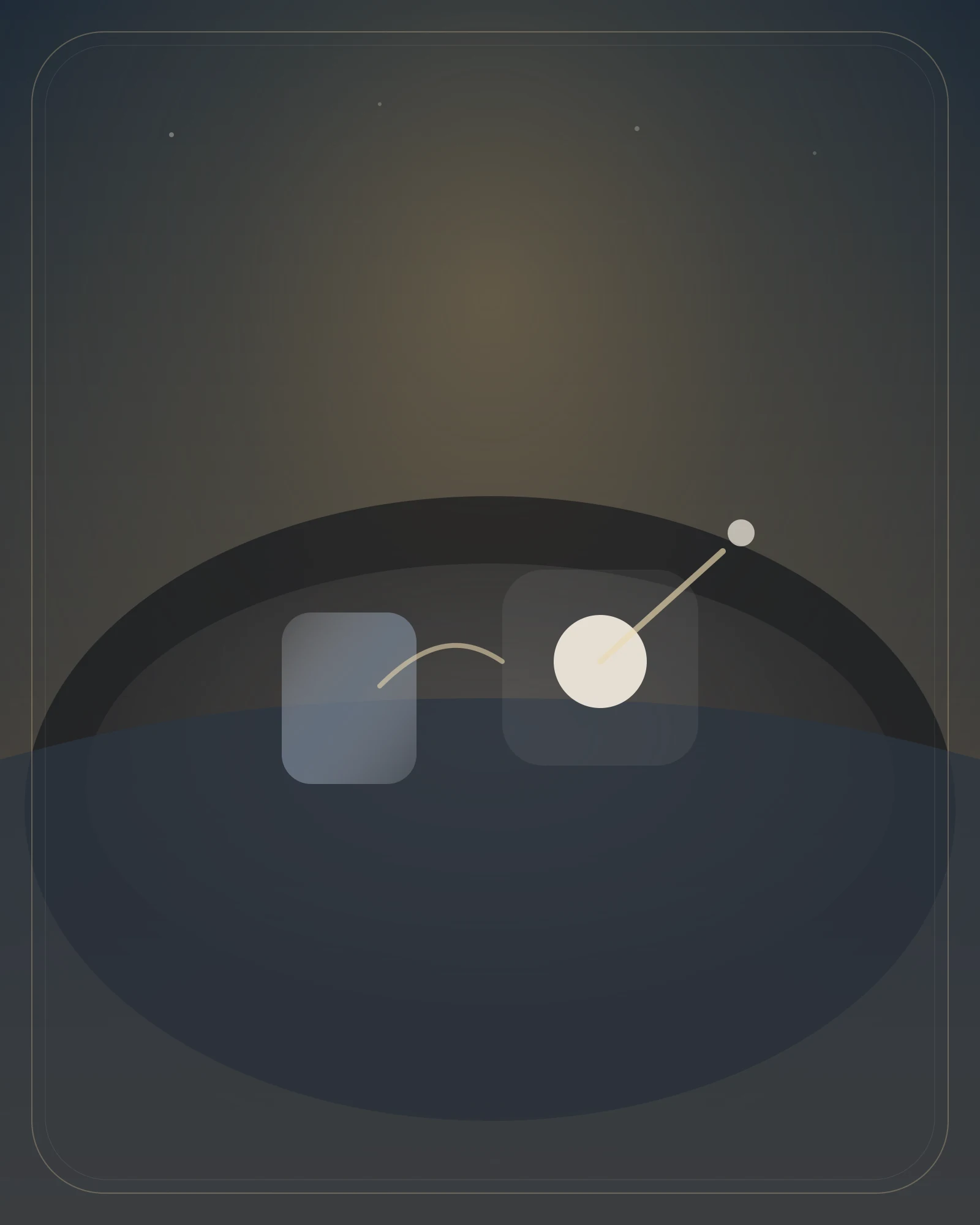 An everyday near-future scene makes advanced healing, making, and learning feel graceful, accessible, and quietly magical.